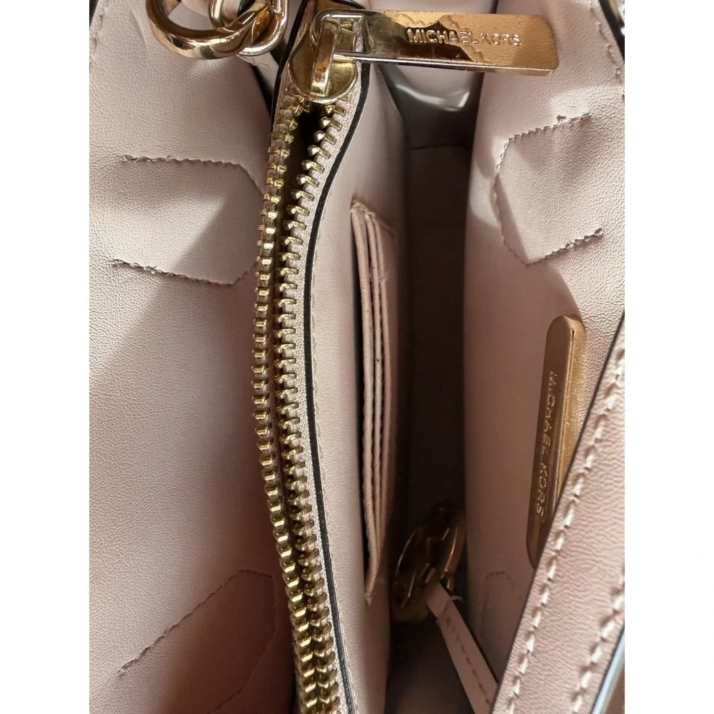Michael Kors Mercer Women's Crossbody Bag - Satchel Powder (35S1GM9M2B)
